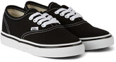 Thumbnail for your product : Vans Baby Black & White Authentic Sneakers