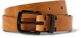 Thumbnail for your product : Oliver Spencer Tan 2.5cm Coniston Leather Belt