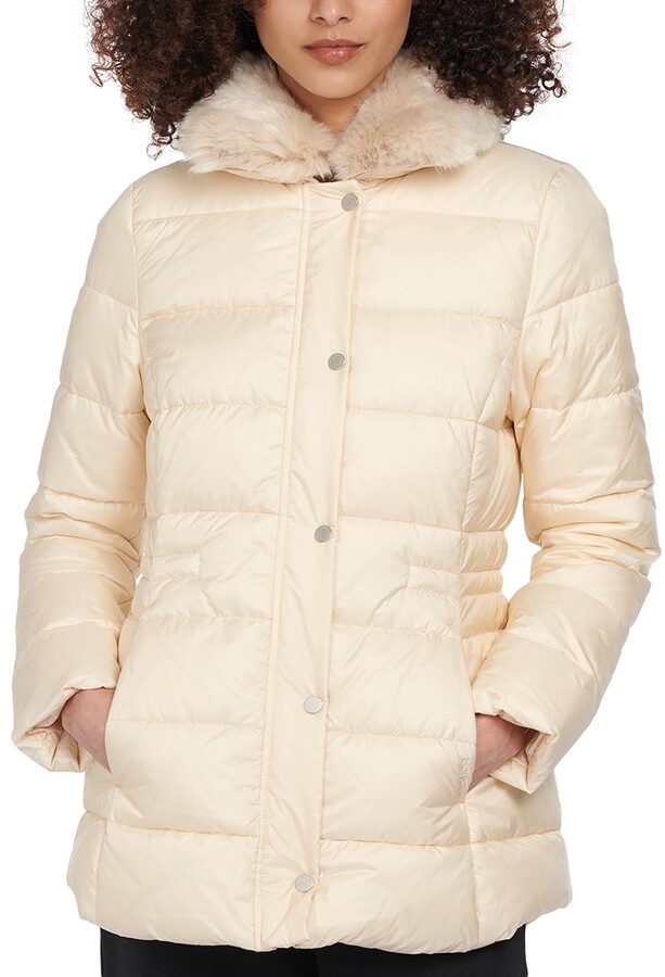 barbour jacket fur collar