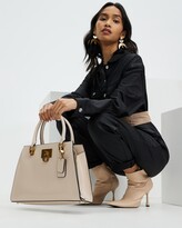 Thumbnail for your product : GUESS Women's Neutrals Cross-body bags - Stephi Girlfriend Satchel Bag - Size One Size at The Iconic