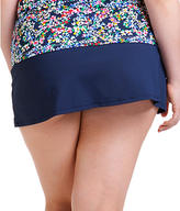 Thumbnail for your product : Anne Cole Signature Sarong Skirted Swim Bottom Plus Size