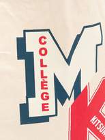 Thumbnail for your product : MAISON KITSUNÉ MK College tote bag