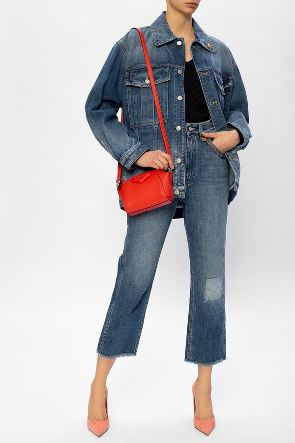 givenchy denim jacket womens