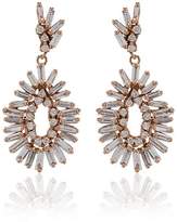 Thumbnail for your product : Suzanne Kalan Fireworks 18K rose gold and diamond mini pear drop earrings