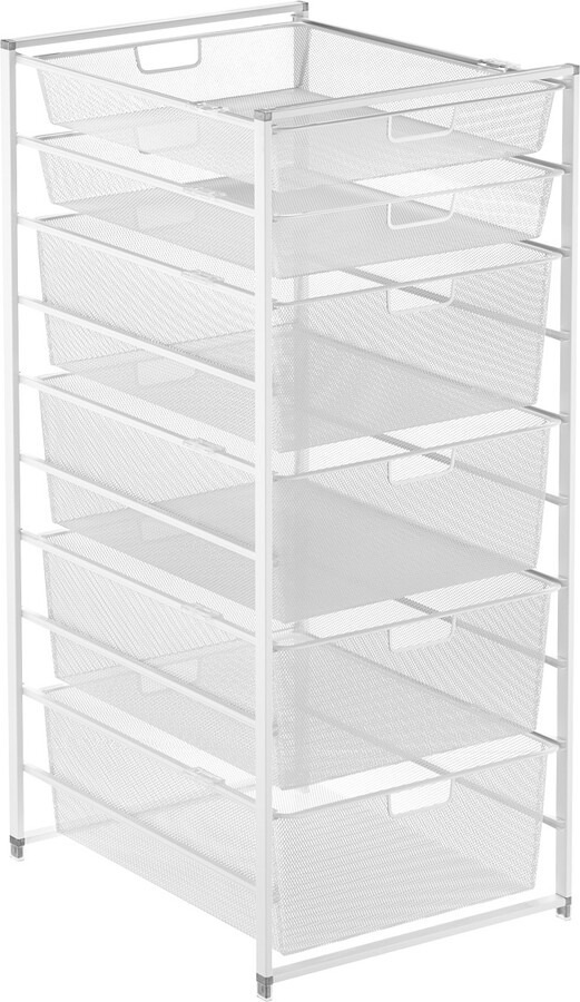 Container Store Elfa Medium Drawer Solution White - ShopStyle Bedroom