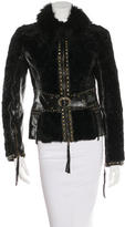 Thumbnail for your product : Roberto Cavalli Shearling Embellished Jacket