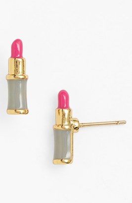 Kate Spade 'kiss And Make Up' Lipstick Stud Earrings