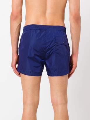 Moncler side stripe swim shorts