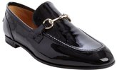 Thumbnail for your product : Gucci back leather horsebit detail slip on loafers