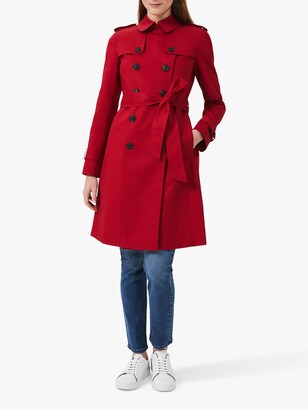 trench coat red