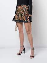 Thumbnail for your product : Oscar de la Renta embellished mini A-line skirt