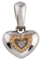 Thumbnail for your product : Chimento 18K Diamond Heart Pendant