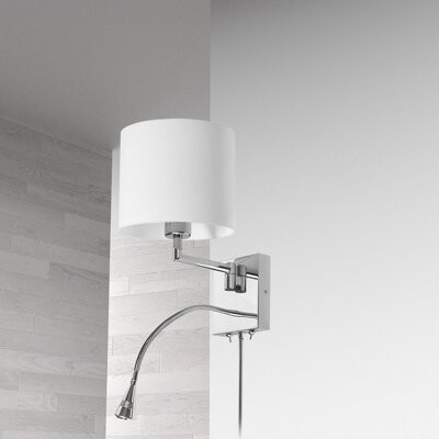 Orren Ellis Eckert 2-Light Armed Sconce