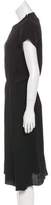 Thumbnail for your product : Isabel Marant Cap Sleeve Midi Dress