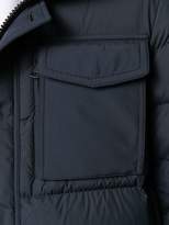 Thumbnail for your product : Moncler Augert padded fur-trimmed hood coat
