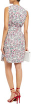 Thumbnail for your product : Vanessa Bruno Loiza Twisted Floral-print Cotton Mini Dress