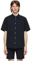 Thumbnail for your product : Norse Projects Navy Seersucker Osvald Shirt