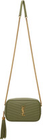 Thumbnail for your product : Saint Laurent Green Mini Lou Shoulder Bag