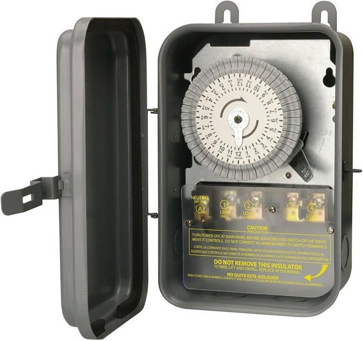 Woods Coleman Cable 59104RWD 40 Amp Outdoor Waterproof Timer