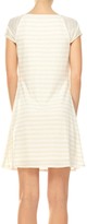 Thumbnail for your product : Max Studio Striped Short Sleeve Dress