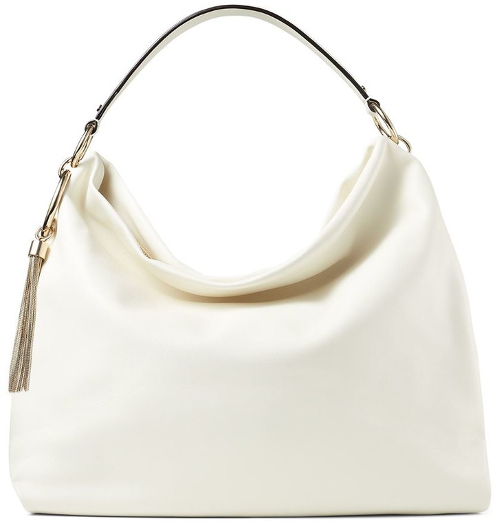 white hobo bag