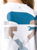Thumbnail for your product : Off-White Puzzle Arrow T-shirt dress
