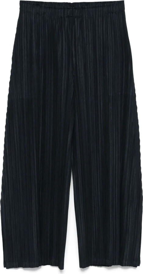 Pleats Please Issey Miyake Pleated Trousers