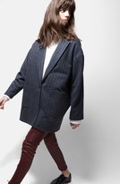 Thumbnail for your product : Elizabeth and James 'Carson' Pinstripe Coat