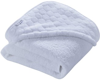 Clair De Lune Marshmallow Hooded Towel - White