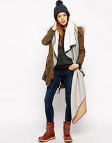Thumbnail for your product : ASOS Oversized Square Scarf In Colour Block