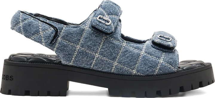 Marc Jacobs The Quilted denim sandals