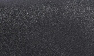 Moschino Logo Leather Clutch