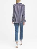 Thumbnail for your product : Banana Republic Dillon-Fit Stripe Pajama-Style Shirt with Piping