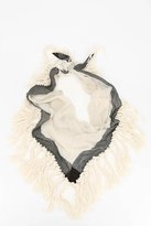 Thumbnail for your product : Urban Outfitters Tassel-Border Triangle Scarf