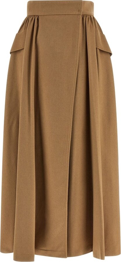Max Mara Eufemia Pleated Skirt