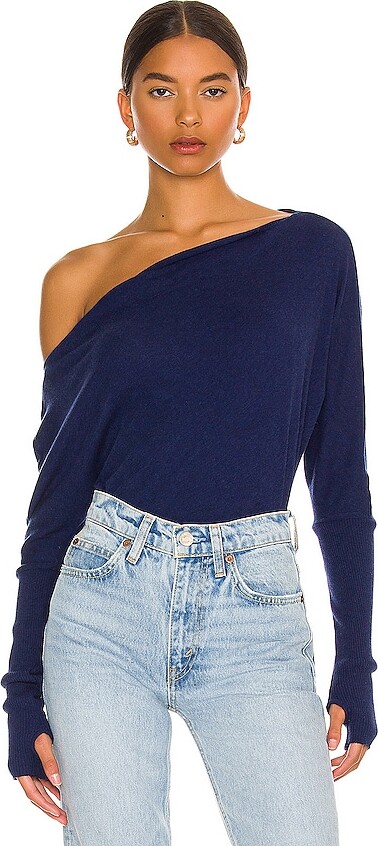 off one shoulder tops