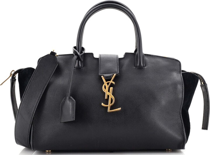 YSL Pre-loved Baby Monogram Downtown Cabas