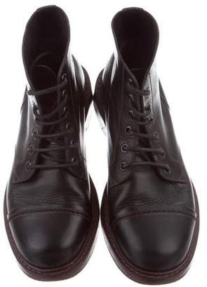 Marc Jacobs Cap-Toe Ankle Boots