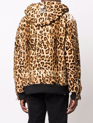 Mastermind Japan Hooded Leopard Print Jacket