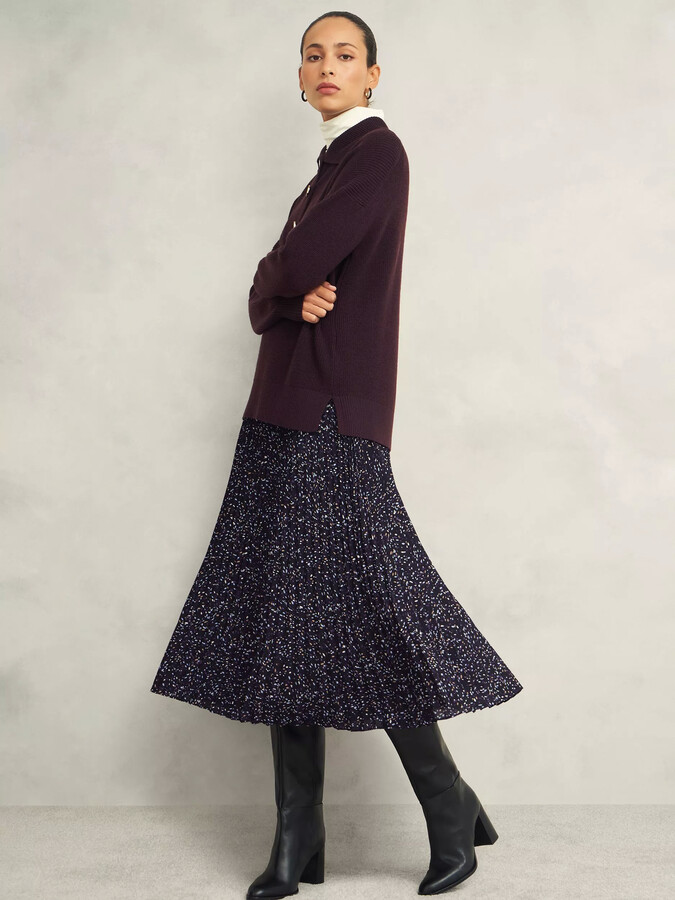 Hobbs London Joy Wool Skirt ShopStyle
