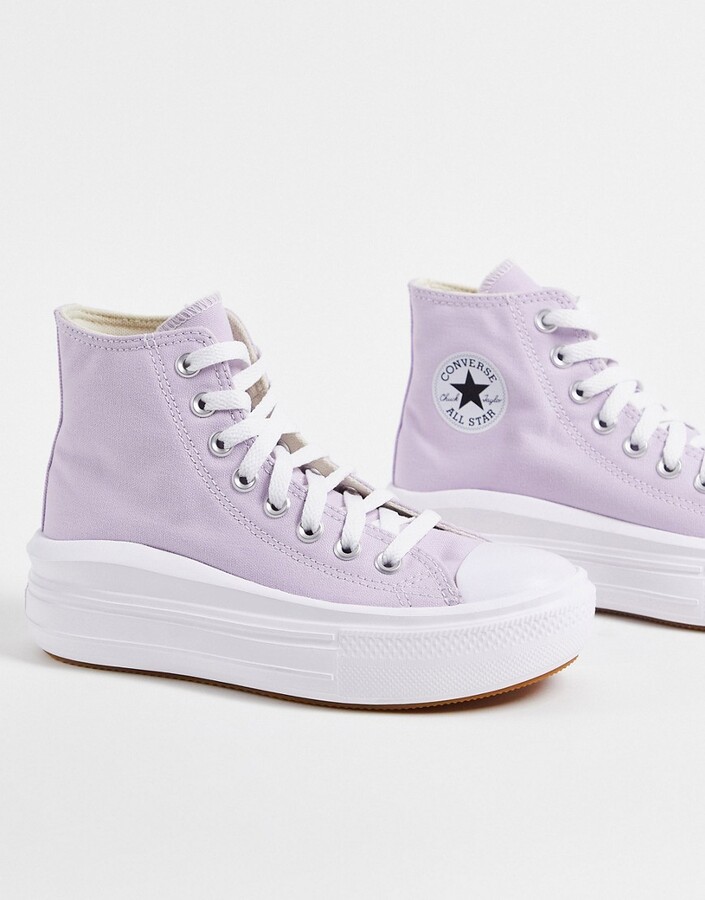 lilac converse boots