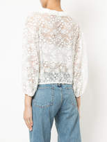 Thumbnail for your product : Aula gathered lace top