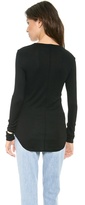 Thumbnail for your product : Three Dots Ribbed Crew Neck Tee