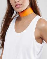 Thumbnail for your product : New Look Wide Plastic Choker Necklace