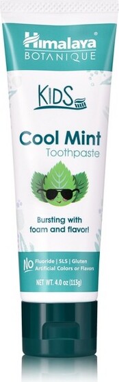 Himalaya HimalayaBotaniqueKidsToothpaste,CoolMintFlavor4oz