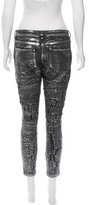 Thumbnail for your product : Faith Connexion Distressed Metallic Jeans