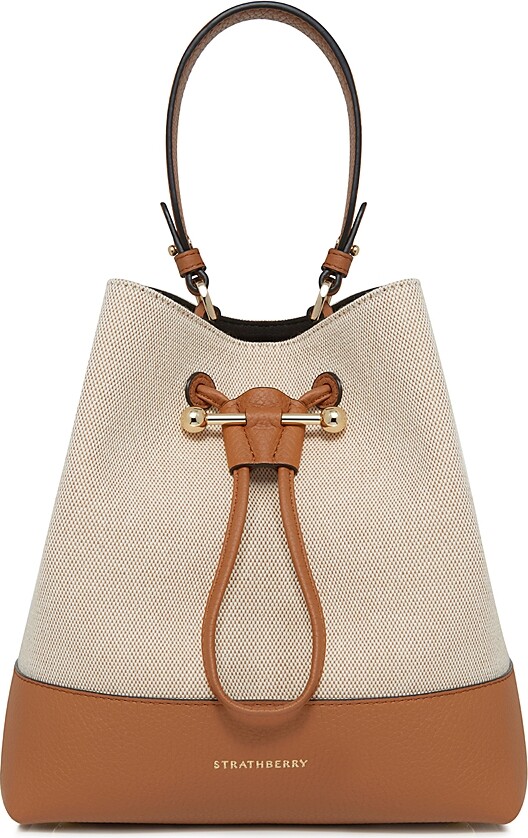 Female Strathberry Lana Osette Midi Bucket Bag ShopStyle
