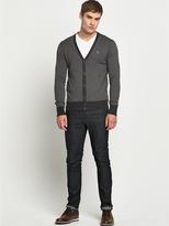 Thumbnail for your product : Ringspun Mens Fine Knit MacLure V-neck Cardigan