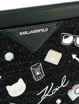 Thumbnail for your product : Karl Lagerfeld Paris Klassik Pins clutch