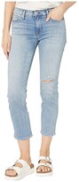 Thumbnail for your product : Hudson Nico Straight Mid-Rise Crop Straight with Deconstruction in Recover Women's Jeans